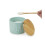 Sucrier Balvi en céramique et bambou - Turquoise 4