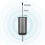 4X UHF Portable Wireless Headset/ Lavalier Lapel Microphone with Bodypack Transmitter and Receiver 1/4 Inch Output 6