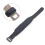 Small Black Plastic Cotton Guitar String Mute Damper 185mm Adjustable Belt 8