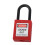 Red Nylon Safety Padlock, 8.3x3.7x2cm, Durable Lockout Tool 4