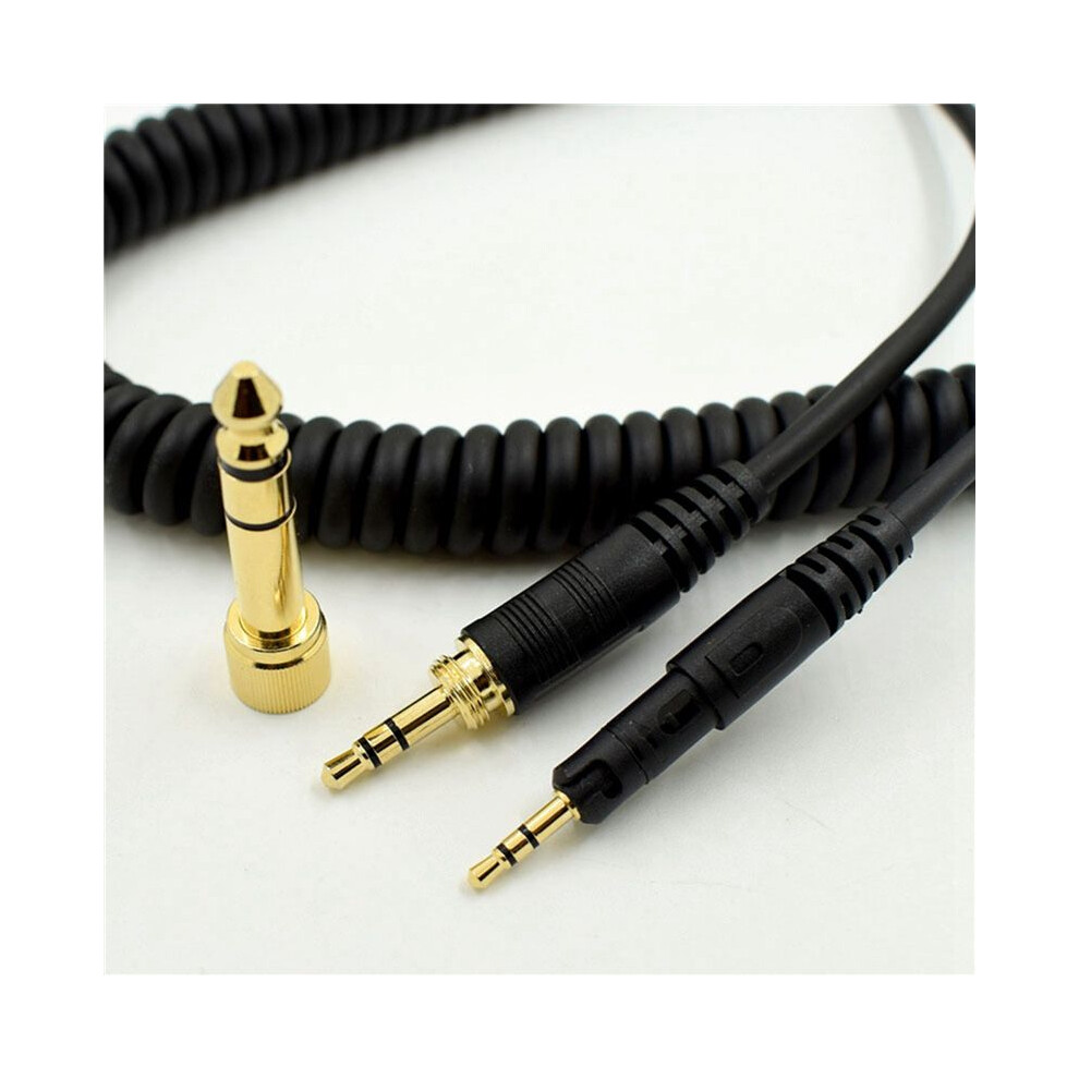 Photos - Cable (video, audio, USB) 2X Replacement Audio Cable for ATH M50X M40X Headphones Black 23 AugT2