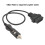OBD2 to Cigarette Lighter Adapter Cable Auto Emergency Power Memory Saver 8