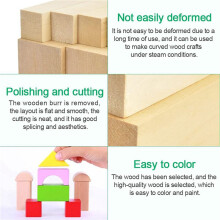 12X Basswood Carving Wood Natural Blanks Balsa Wood for Carving Wood Blocks Untreated Carving Block Carving Blanks