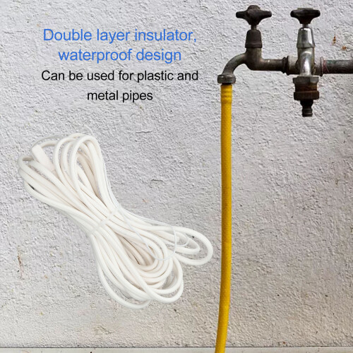 Waterproof Silicone Heating Cable 240W 6m for Water Pipe Defrosting 2