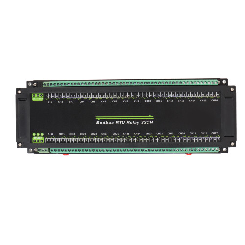 RTU Relay Module 32-Channel RS485 Rail-Mount ABS 2
