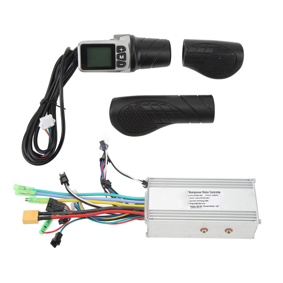 36V 48V 1000W 38A Sine Wave Brushless Bike Controller With Throttle 8481388173463