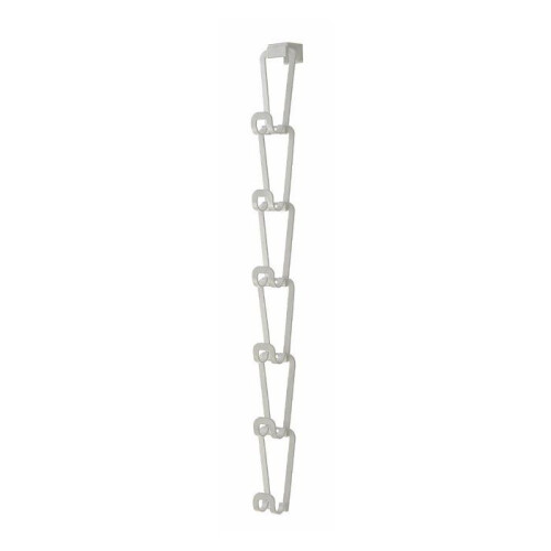 YAMAZAKI - Porte sac à main blanc 6 crochets - H77 cm - Argent 2