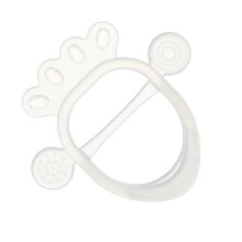 Baby-Silikon-Beißspielzeug-Handschuh Transparent für gesundes Zahnwachstum