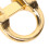Archery Metal D Loop U Shape Ring Aluminum Alloy Gold 7g Archery Accessory 4