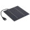 2X -Ventilador Elétrico com Painel Solar Portátil 5W 4 Polegadas com Efeito de Estufa Exaustor Solar para Escritório Ao Ar Livre 6