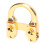 Archery Metal D Loop U Shape Ring Aluminum Alloy Gold 7g Archery Accessory 14