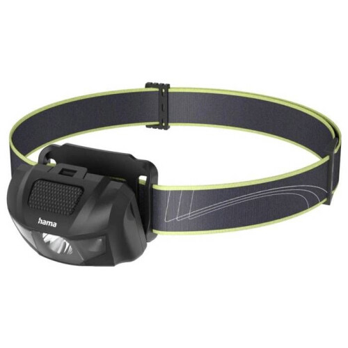 Hama Lanterna frontal LED "HL200", pilhas, lanterna de cabeça para jogging, esporte, 4 modos 1