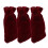 12Pcs Piano Pedal Covers Red Protective 2