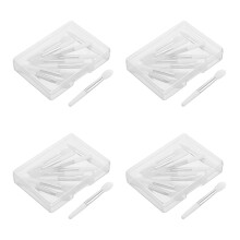 40Pcs Silicone Lip Care Brush Set Mini Lip Gloss Applicators with Box