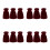 12Pcs Piano Pedal Covers Red Protective 7