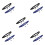 10Pcs Adjustable Running Bib Belt with Storage Loops for Marathon Race 9