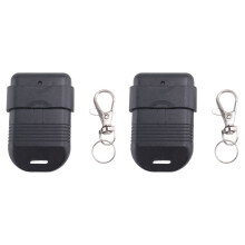 2X 8 Dip  433Mhz  Copy Remote Control Fixed Code 2 CH Duplicator for Gate Garage Door Opener or Alarm System