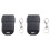 2X 8 Dip  433Mhz  Copy Remote Control Fixed Code 2 CH Duplicator for Gate Garage Door Opener or Alarm System 1