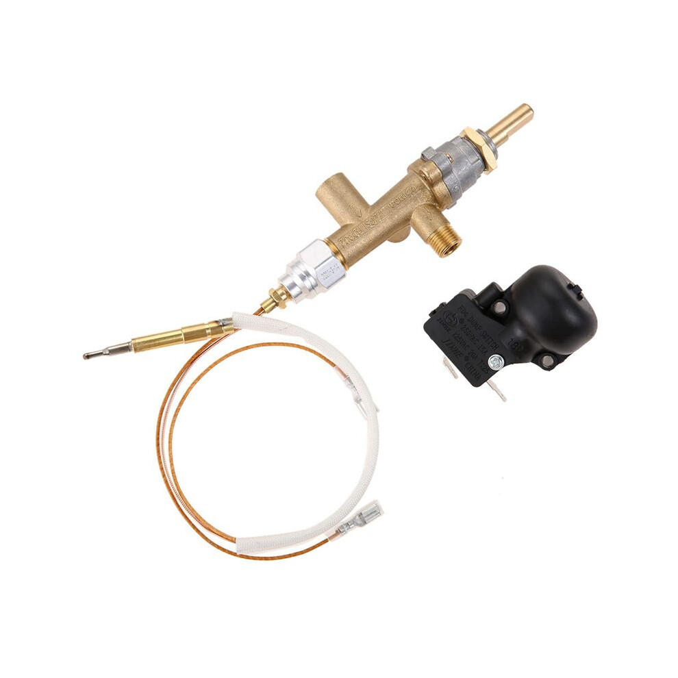 2X Patio Heater Control Valve Thermocouple Sensor Dump Knob Propane Lpg Fire Pit Control Safety Port Set 4711677992937