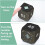 2X -Timer Kitchen Timer Gravity Sensor Flip Meditation Timer for  Management and Countdown 5-15-25-45 Min(Black) 4