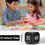 2X -Timer Kitchen Timer Gravity Sensor Flip Meditation Timer for  Management and Countdown 5-15-25-45 Min(Black) 5