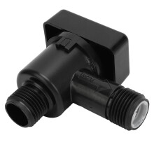 RV Vacuum Breaker Check Valve 8‑125 PSI Backflow Preventer 1/2" NPT Black