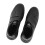 2-Strap Hook & Loop Men Black PU Leather Shoes 40 12