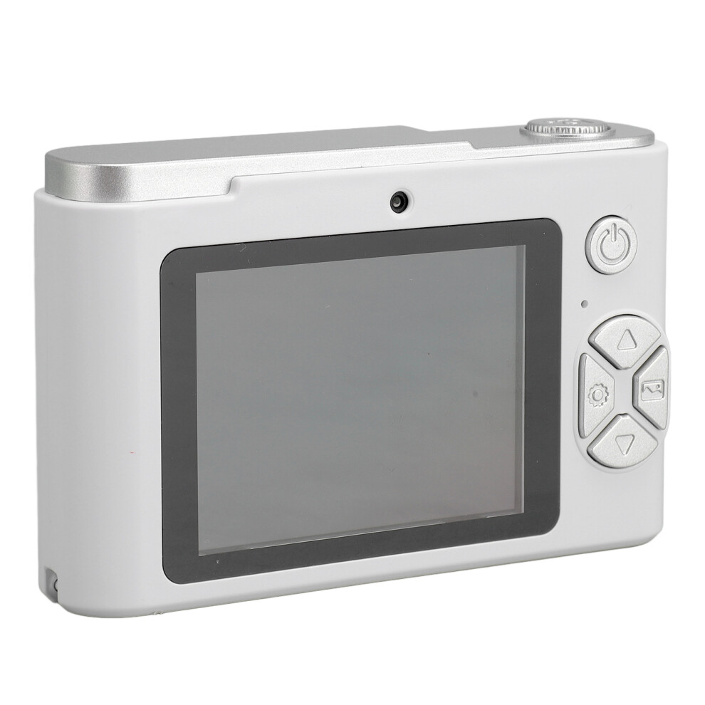 Compact 48Mp 4K Digital Camera For Vlogging Kids & Students 16X Zoom White 8771388174066