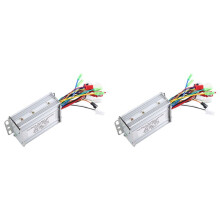 2X 36V/48V 350W E-Bike Brushless Controller for Electric Bicycle E-Scooter Dual Mode Sensor/Sensorless