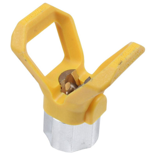 2 Peça 20 Polegadas Pulverizador Sem Ar Ferramenta de Pintura Haste 50 cm com Assento de Bico Protetor de Ponta 1