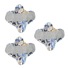 Washable Feminine Pads Leakproof 3pcs, Cotton 18x18cm, Reusable