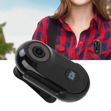 Pet Action Camera 1080P 2MP WiFi Body Worn Cam with 90 Lens Black