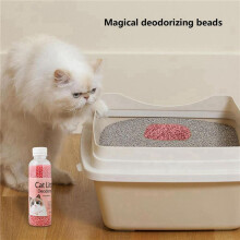 2X Limpeza de Banheiro para Gatinhos 300G, Conta Desodorante para Maca de Gato, Artefato Absorvente de CarvãO Ativado para Odor de Animais de