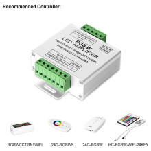 3X Controller per Amplificatore un Strisce LED RGB / RGBW 5050 Funziona con Strisce LED un 4 Pin / 5 Pin DC12V / DC24V 5050SMD
