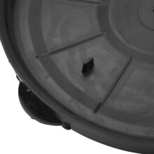 2X Coperchio del Portello di Ispezione del Ponte di Kayak Rotondo In Plastica Piastra di Copertura del Portello del Ponte di Coperta di Plastica per
