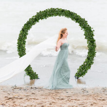 120Pcs Artificial Ivy Vine Hanging Garland False Leaf Vine Family Garden Wedding Wall Decoration, 84 Feet, Green