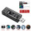 2X USB-Tester Stroomspanning Ladercapaciteitstester Voltmeterdisplay USB-Stroomspanningstestkaartadapter 3
