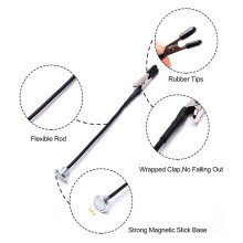 6X Model Painting Stand Base Holder and 72PCS Magnetic Bendable Alligator Clip Sticks Set Modeling Tools for Airbrush