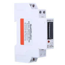 Energy Meter Din Rail 1P, 230V, 2.5A/5A, DDS6619-001