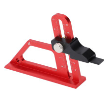 Aluminum Alloy Table Saw Height Gauge 0-60mm Depth, 45 Angle Measure