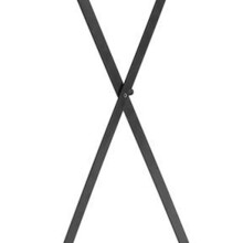 Collapsible Iron & Wood Trash Bag Holder Stand – Portable Outdoor Leaf Bag Organizer