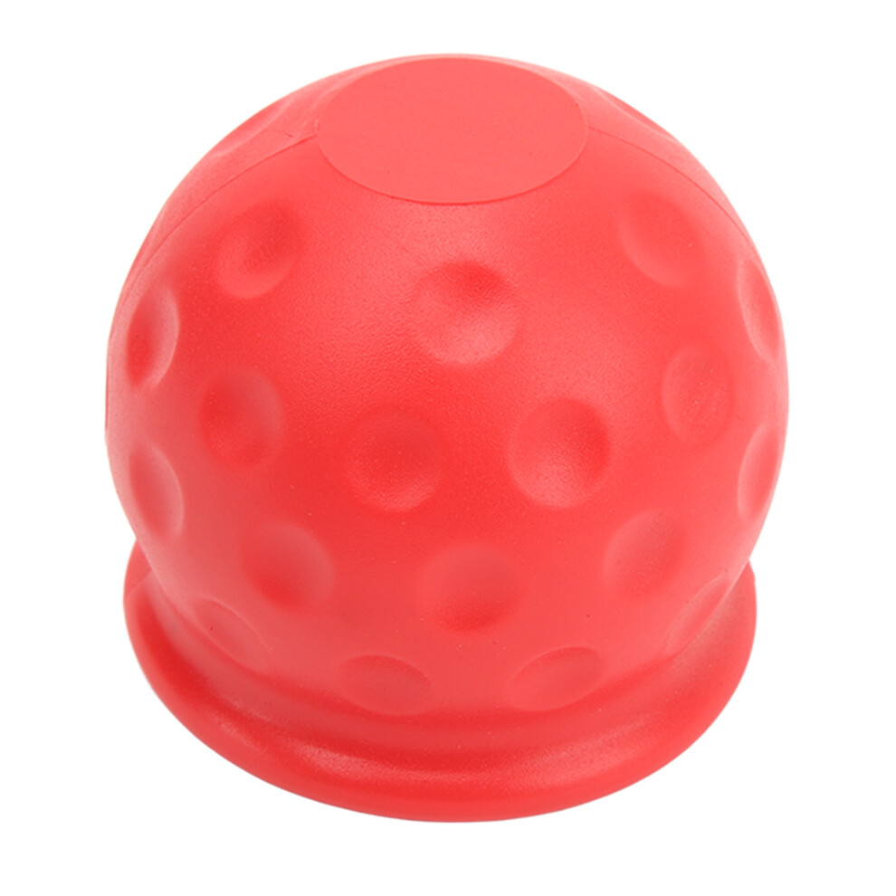 8Pcs 50Mm Tow Ball Cover Set Red 7055741148231