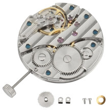 6497 ST36 Uurwerk Mechanisch Handopwindbaar Uurwerk P29 44 Mm Stalen Horlogekast 6497/6498 ST3600 Uurwerk Horloge