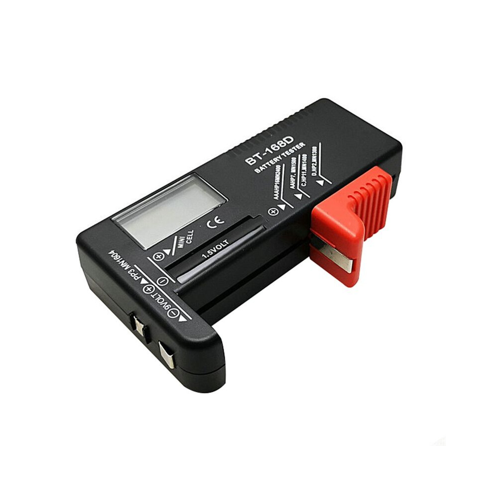 Bt-168D Battery Tester Digital Battery Tester Battery Capacity Tester Bt168d Tester For Aa/Aaa/C/D/9V/1.5V Battery 6031386977758
