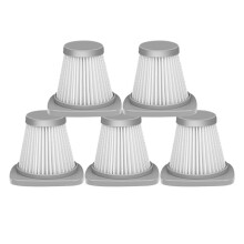 5 Pcs HEPA Filter for Midea Vacuum Cleaner Accessories SC861 SC861A HEPA Filter Elements Replacement