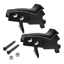 Mounting Brackets 2 Pack, Heavy Duty Black Plastic Clips for Dewalt DW7231 DW723 DWX723 DWX724 DW730 DWX725 Miter Saw Stand