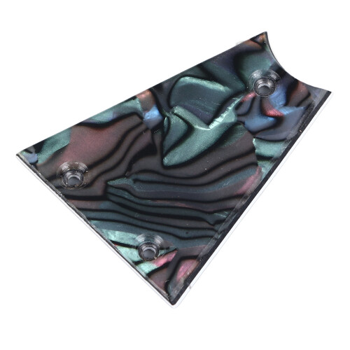 GR40 3-Hole Abalone Plastic Truss Rod Cover