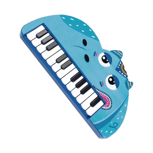 Hippo Style 22-Key Toddler Piano Multicolor