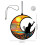 TYU400 Cat Suncatcher, 12.7x12.7 cm, Colorful 2