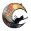 TYU400 Cat Suncatcher, 12.7x12.7 cm, Colorful 16